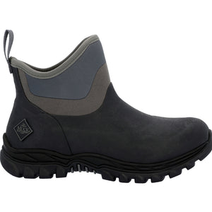 Bottine Muck Boot Arctic Sport II Ankle noire et grise, vue de dos