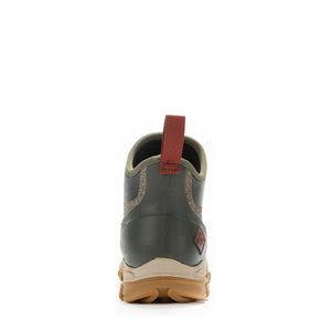 Bottine Muck Boot Arctic Sport II Ankle verte, vue de dos avec patte de préhension