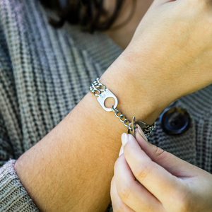 Bracelet femme 2 rangs Sprenger &ME acier inoxydable