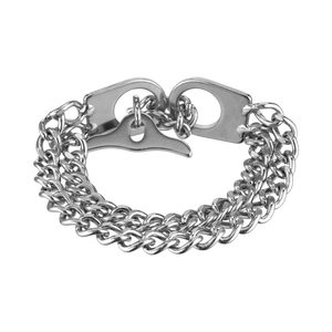 Bracelet femme 2 rangs Sprenger &ME acier inoxydable