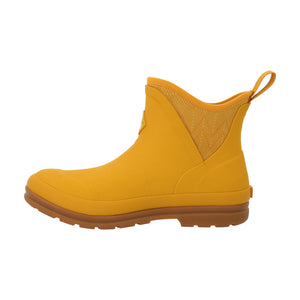Bottine Muck Boot Originals Ankle jaune, vue de trois quarts