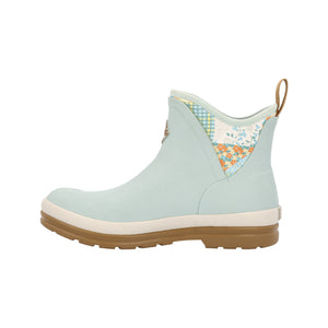 Bottine Muck Boot Originals Ankle bleu clair, vue de trois quarts