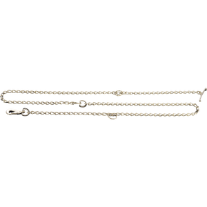 Chaîne d'attache Sprenger acier nickelé 3 mm 200 cm
