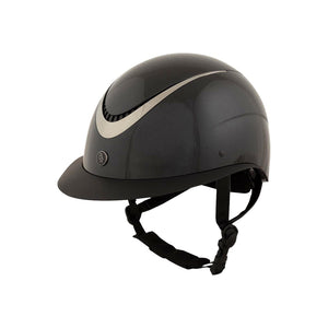 Casque BR Thêta Plus Glossy Metallic, grande visière
