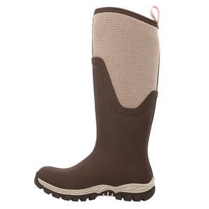 Botte Muck Boot Arctic Sport II Tall marron, vue de trois quarts