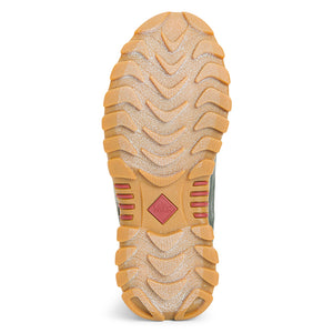 Semelle de la botte Muck Boot Arctic Sport II Tall verte, vue de dessous