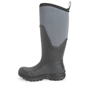 Botte Muck Boot Arctic Sport II Tall grise, vue de trois quarts