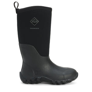 Botte Muck Boot Edgewater II noire, profil droit tige 39 cm
