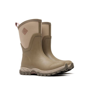 Botte Muck Boot Arctic Sport II Mid marron taupe, profil droit
