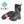 Paire de bottes Muck Boot Arctic ICE Mid, vue de trois quarts avec semelle Vibram Arctic Grip