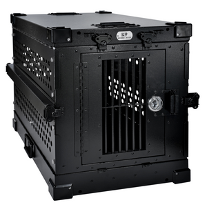 Cage de transport pliable pour chien K9 Kennel Boss aluminium