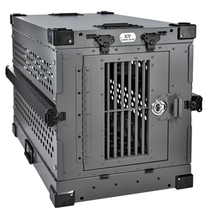 Cage de transport pliable pour chien K9 Kennel Boss aluminium
