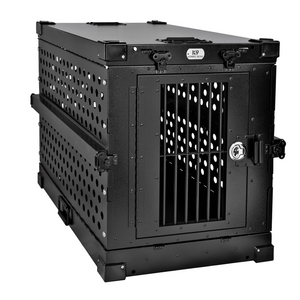Cage de transport pliable pour chien K9 Kennel Boss aluminium