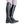 Mini-chaps synthétique et cuir Combi, noir