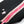 Mini-chaps enfant en néoprène Lotta, noir/rose
