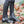 Mini-chaps enfant synthétique Combi, noir