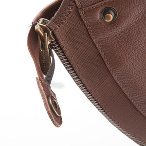 Mini-chaps en cuir souple Valerius, marron