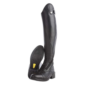 Bottes d'équitation Maximus en cuir souple, noir