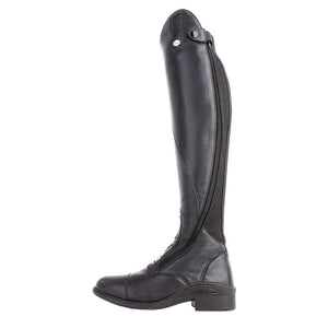 Bottes d'équitation Maximus en cuir souple, noir
