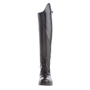 Bottes d'équitation Maximus en cuir souple, noir
