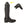 Patchs de tige pour bottes Fabius, la paire, noir/blanc