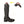 Patchs de tige pour bottes Fabius, la paire, noir/rose gold