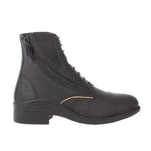 Boots d'équitation Cortica en liège, vegan, noir/beige