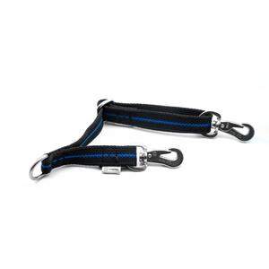 Sangle d'accouplement caoutchoutée Sprenger BLUE LINE bleu-noir 10-20 cm