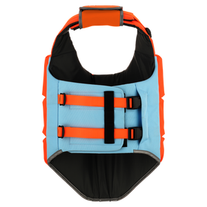Gilet de sauvetage pour chien Sprenger orange-bleu