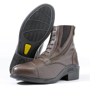 Boots d'équitation Meridius en cuir souple, marron
