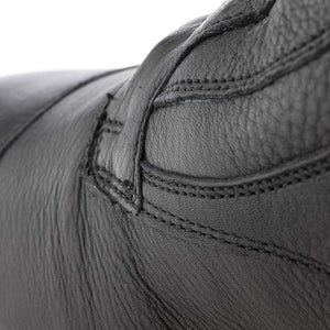Boots d'équitation Meridius en cuir souple, noir