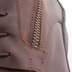 Boots d'équitation Romulus en cuir huilé, marron