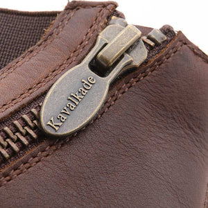 Boots d'équitation Romulus en cuir huilé, marron