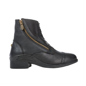 Boots d'équitation Romulus en cuir huilé, noir