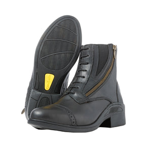 Boots d'équitation Romulus en cuir huilé, noir