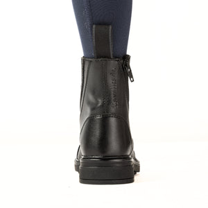 Boots d'équitation enfant Justus doublées, noir