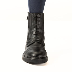 Boots d'équitation enfant Justus doublées, noir