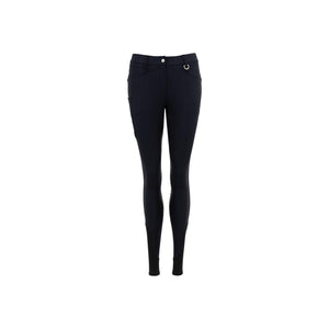 Pantalon d'équitation BR Maury femme SMT, fond silicone