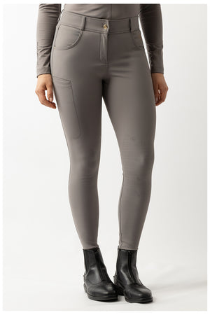 Pantalon d'équitation BR Lendsey femme, basanes aux genoux
