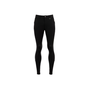 Pantalon d'équitation BR Maikel homme SMT, basanes aux genoux