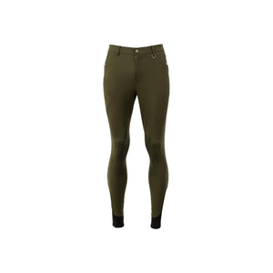Pantalon d'équitation BR Maikel homme SMT, basanes aux genoux