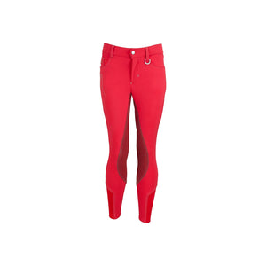 Pantalon d'équitation BR Marley enfant, fond ¾ microfibre