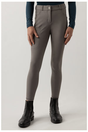 Pantalon d'équitation BR Eevolv Loty enfant, fond silicone