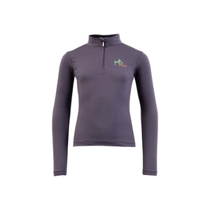 T-shirt manches longues zippé BR Mini Horse enfant - cadet