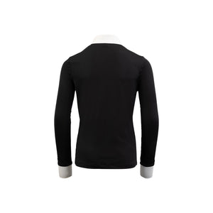 Chemise de concours BR Brindisi enfant, manches longues – Noir