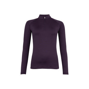 Pull zippé BR Event manches longues - nightshade