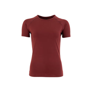 Haut manches courtes BR CLX femme - cabernet