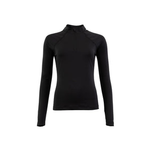 Haut manches longues zippé BR CLX femme - meteorite