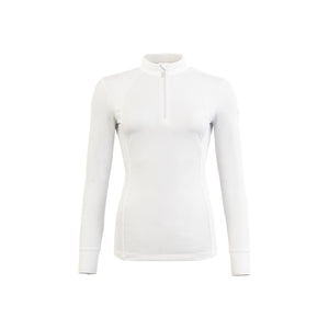 Chemise de concours BR Maglie femme, manches longues – Lucent White