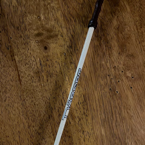 Döbert – Stick Döbert poignée cuir texturé et mèche Vert/Bordeaux 130cm  | Sellerie Bucéphale